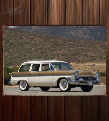 Металлическая табличка Packard Clipper Country Sedan Station Wagon